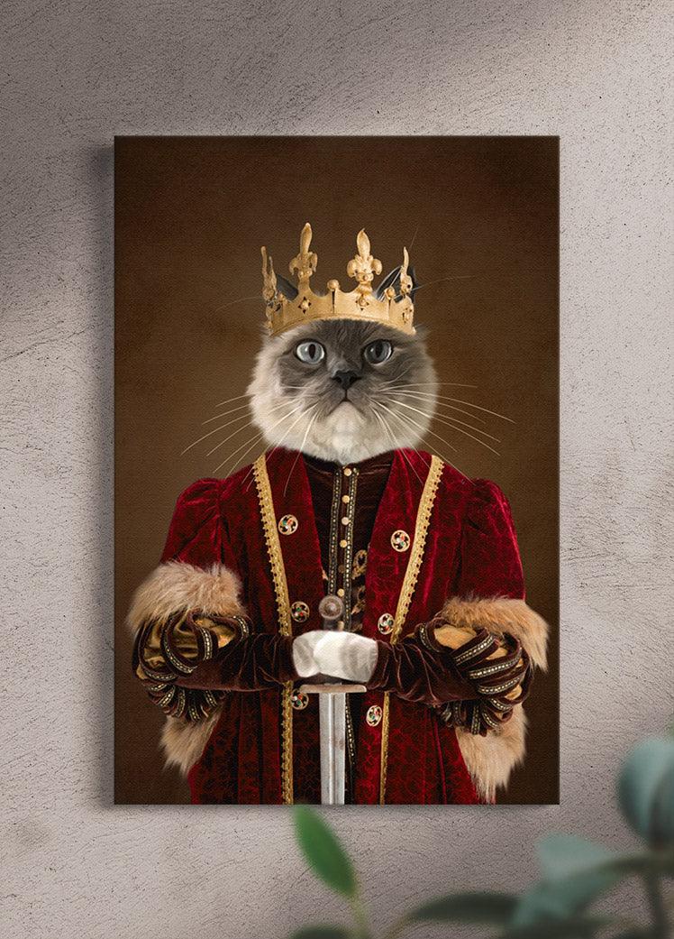 The King - Custom Pet Portrait - NextGenPaws Pet Portraits