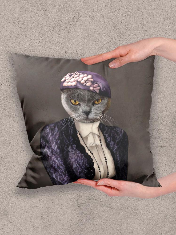 The Madam - Custom Pet Pillow - NextGenPaws Pet Portraits