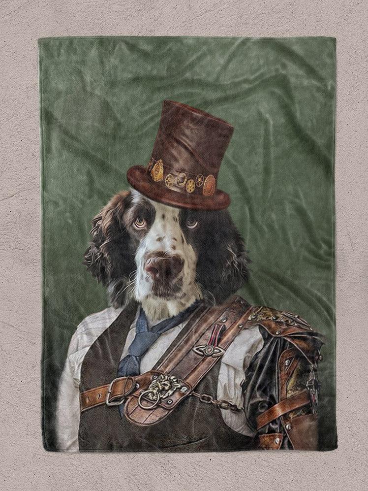 The Musketeer - Custom Pet Blanket - NextGenPaws Pet Portraits