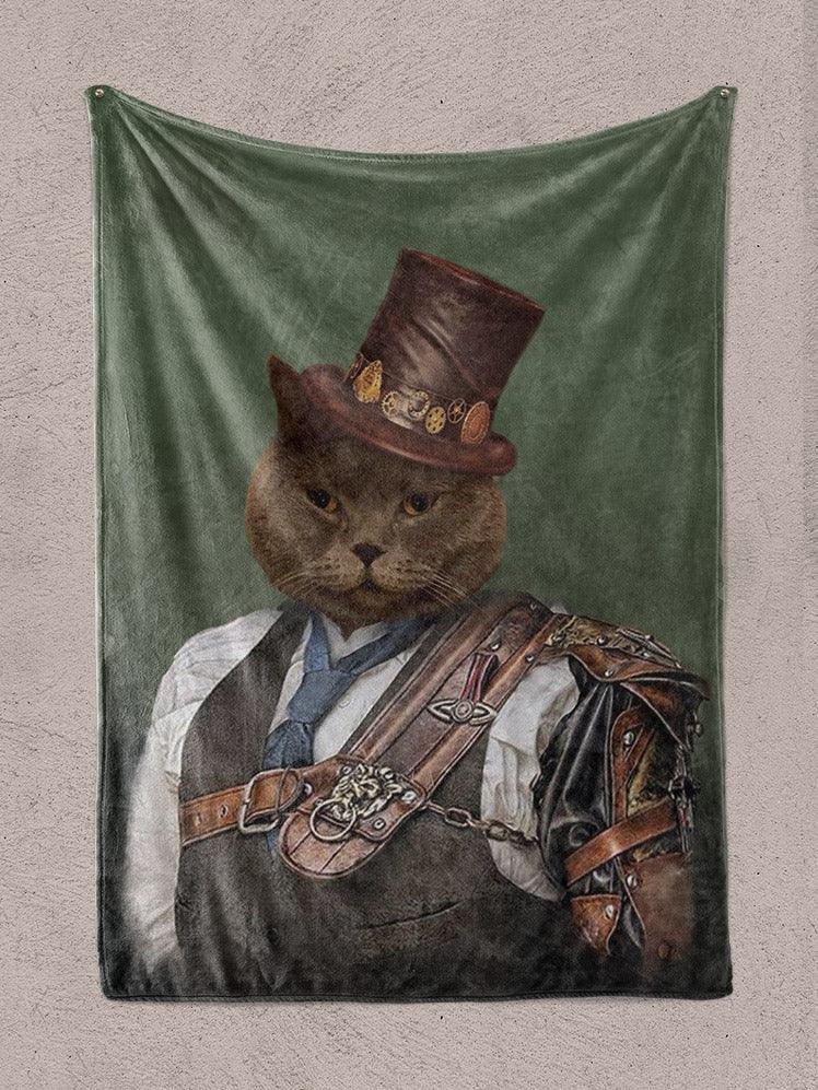 The Musketeer - Custom Pet Blanket - NextGenPaws Pet Portraits