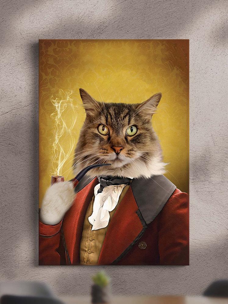 The Novelist - Custom Pet Portrait - NextGenPaws Pet Portraits