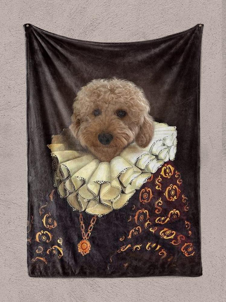 The Collarette - Custom Pet Blanket - NextGenPaws Pet Portraits