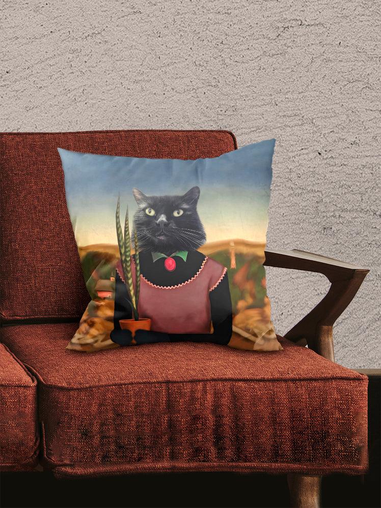 The Plant Lady - Custom Pet Pillow - NextGenPaws Pet Portraits