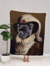 Load image into Gallery viewer, The Queen - Custom Pet Blanket - NextGenPaws Pet Portraits
