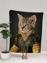 Load image into Gallery viewer, The Sapphire Princess - Custom Pet Blanket - NextGenPaws Pet Portraits
