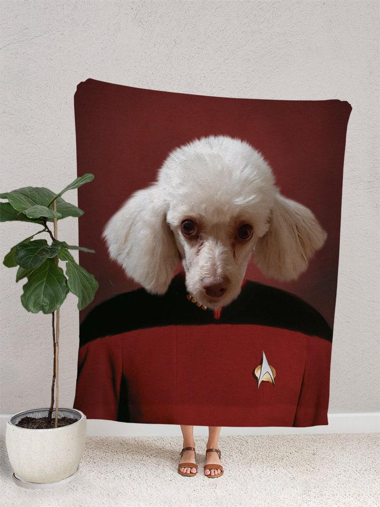 The Trekkie - Custom Pet Blanket - NextGenPaws Pet Portraits