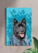 Load image into Gallery viewer, The Trendy Denim - Custom Pet Portrait - NextGenPaws Pet Portraits

