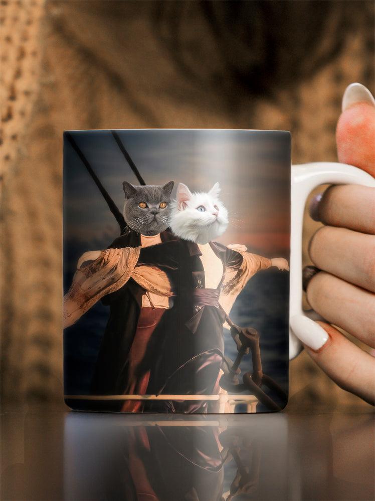 Titanic Paws - Custom Sibling Pet Mug - NextGenPaws Pet Portraits