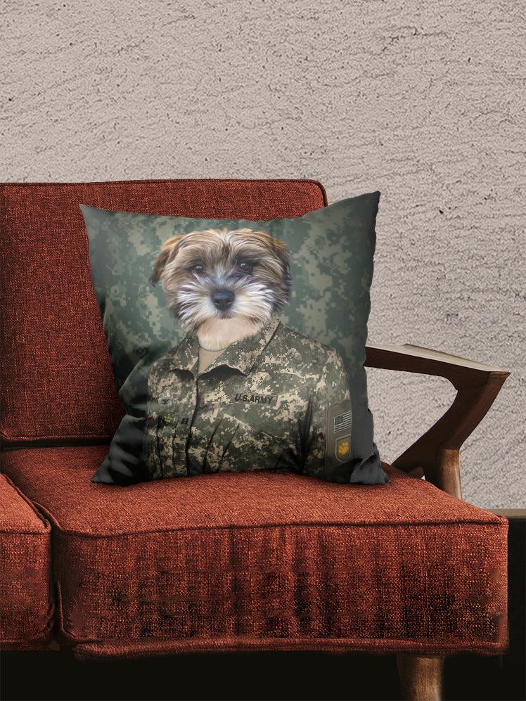 The US Army - Custom Pet Pillow - NextGenPaws Pet Portraits