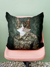 Load image into Gallery viewer, The US Army - Custom Pet Pillow - NextGenPaws Pet Portraits
