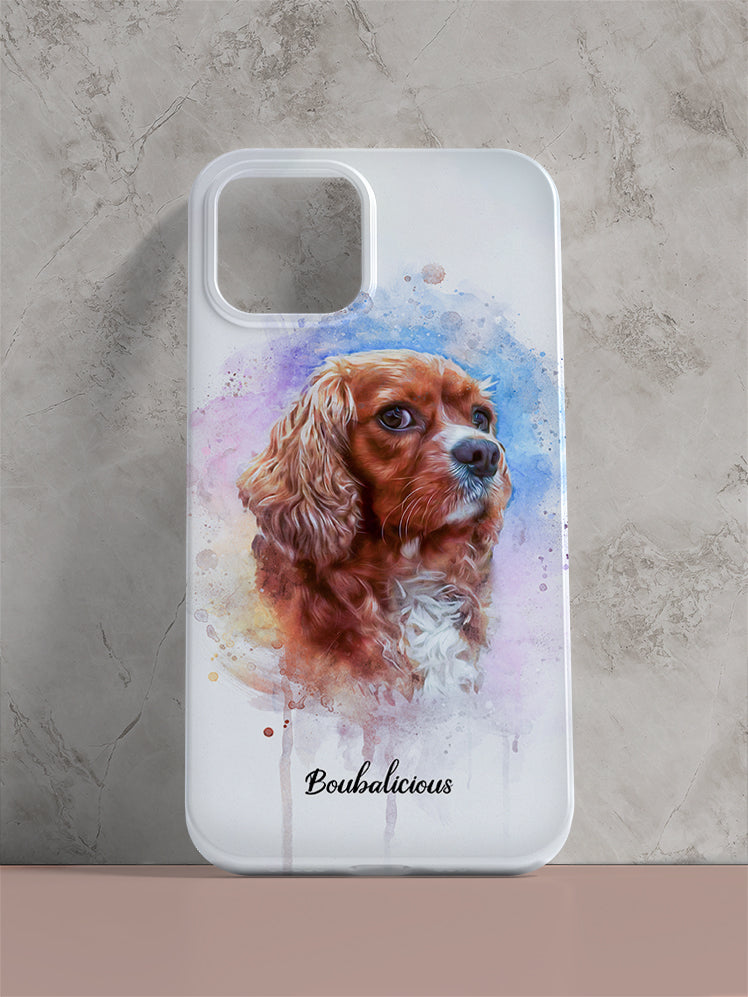 Vibrant WaterColour - Custom Pet Phone Cases