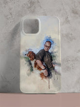 Load image into Gallery viewer, WaterColour Human and Pet - Custom Sibling Phone Cases - NextGenPaws Pet Portraits

