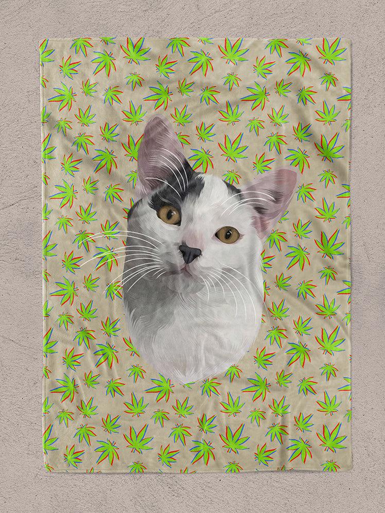 Funky Designs | Leaf - Custom Pet Blankets - NextGenPaws Pet Portraits