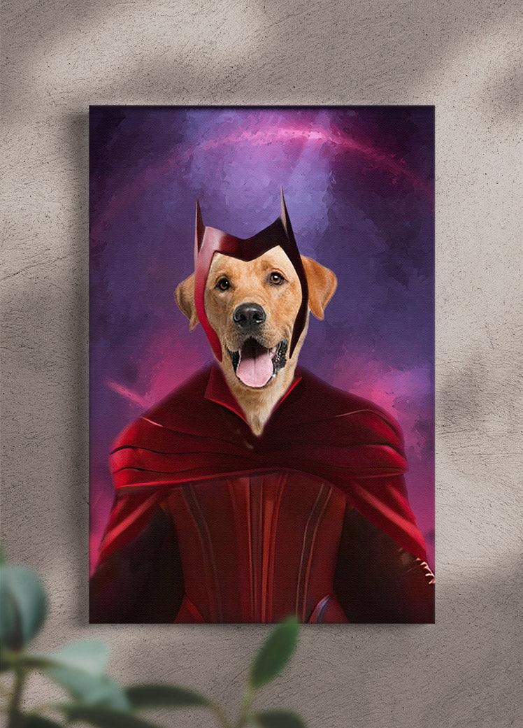 The Witch - Custom Pet Portrait - NextGenPaws Pet Portraits