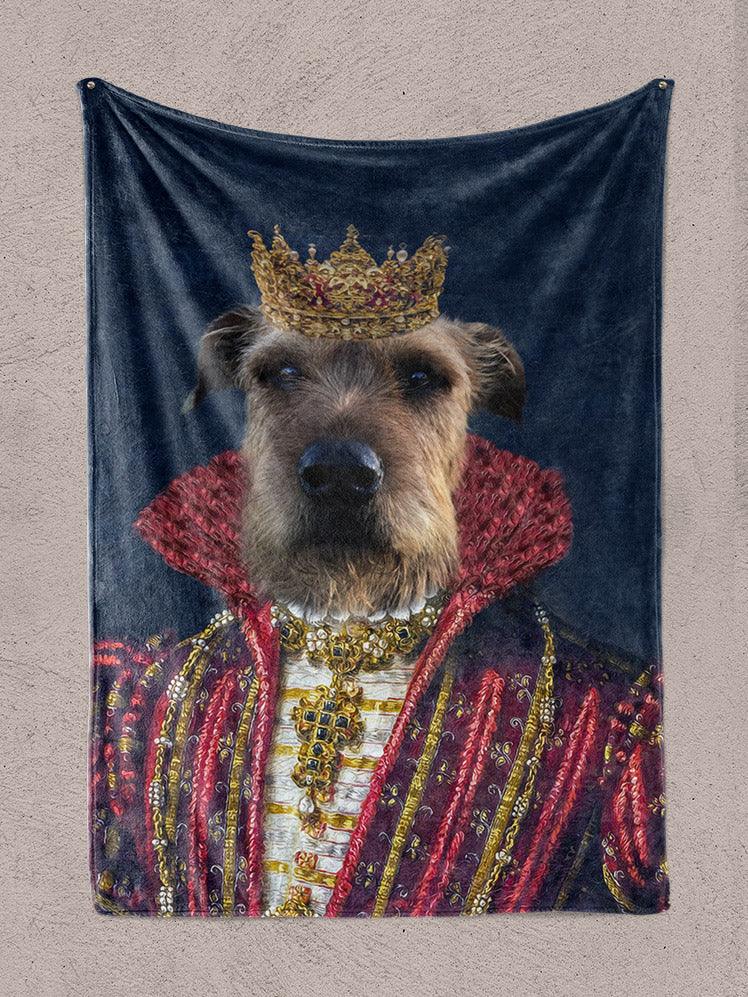 The Young Queen - Custom Pet Blanket - NextGenPaws Pet Portraits