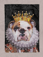 Load image into Gallery viewer, The Young King - Custom Pet Blanket - NextGenPaws Pet Portraits
