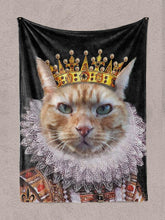 Load image into Gallery viewer, The Young King - Custom Pet Blanket - NextGenPaws Pet Portraits
