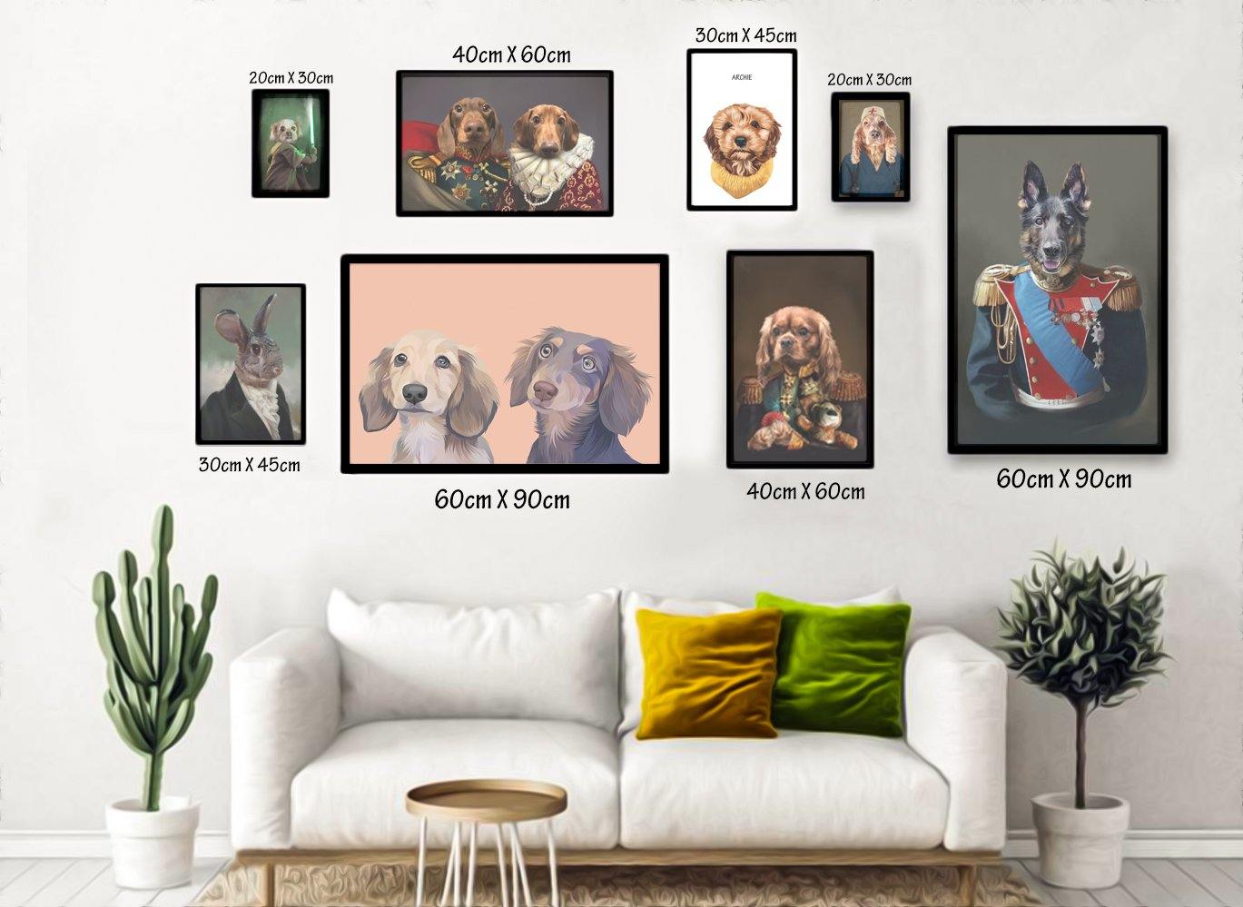 Upsize Your Canvas - NextGenPaws Pet Portraits