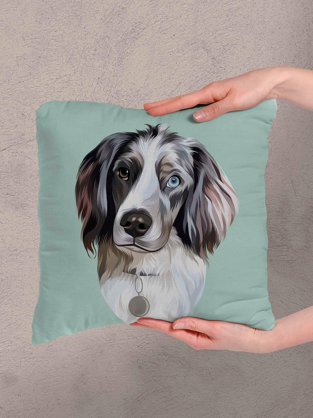 Minimalist Design - Custom Pet Pillow - NextGenPaws Pet Portraits