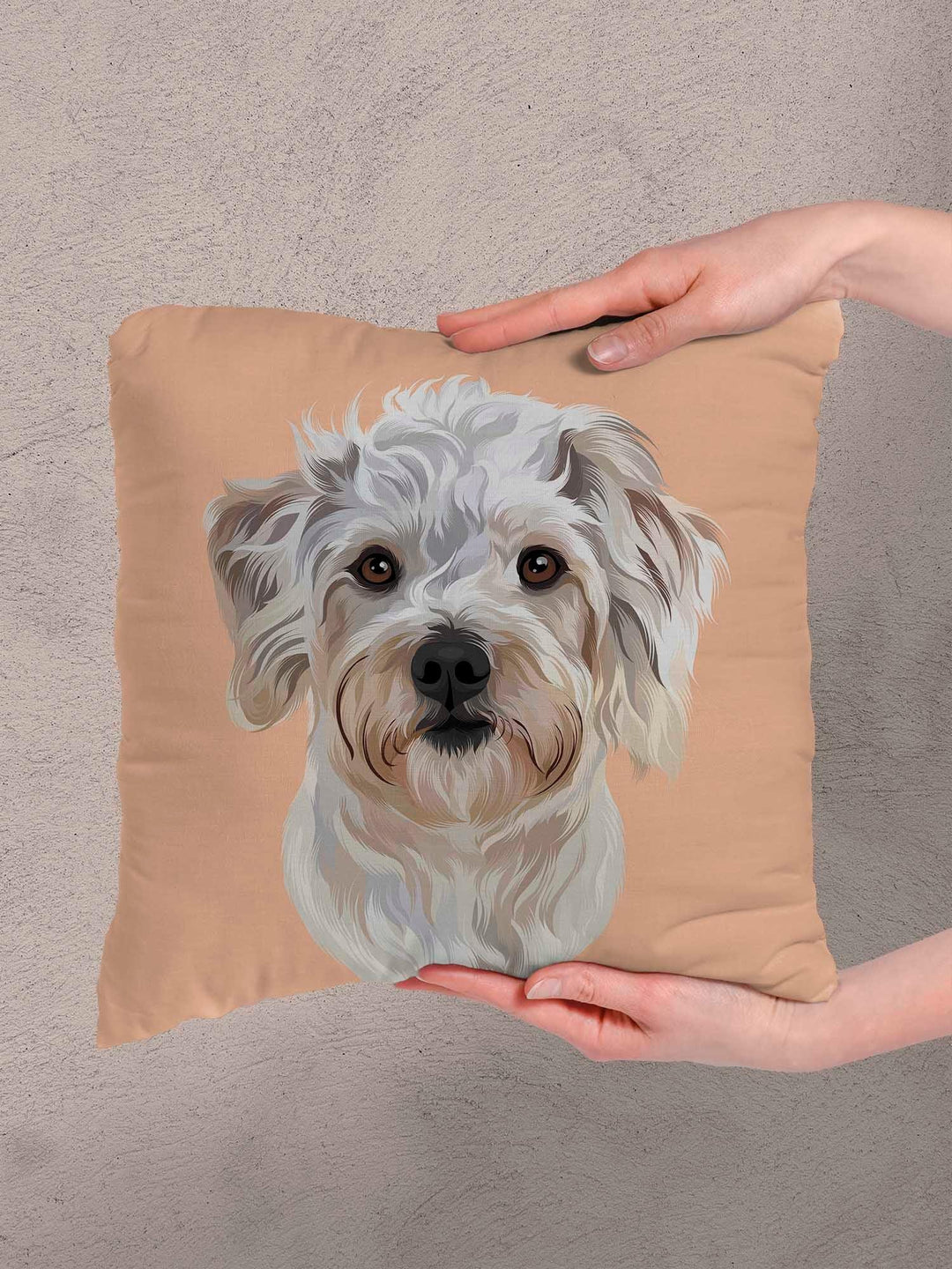 Minimalist Design - Custom Pet Pillow - NextGenPaws Pet Portraits