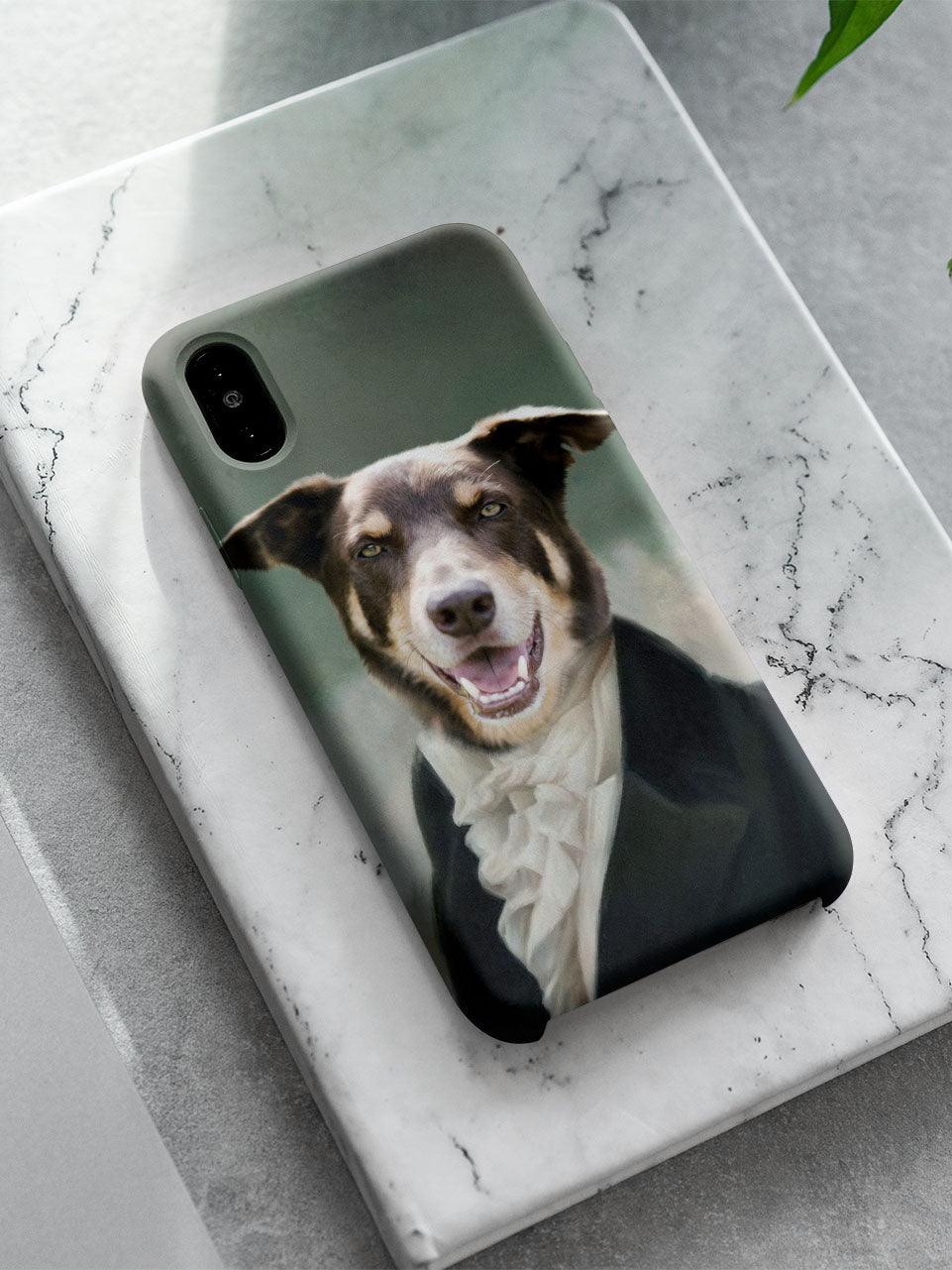 The Aristocrat - Custom Pet Phone Cases - NextGenPaws Pet Portraits