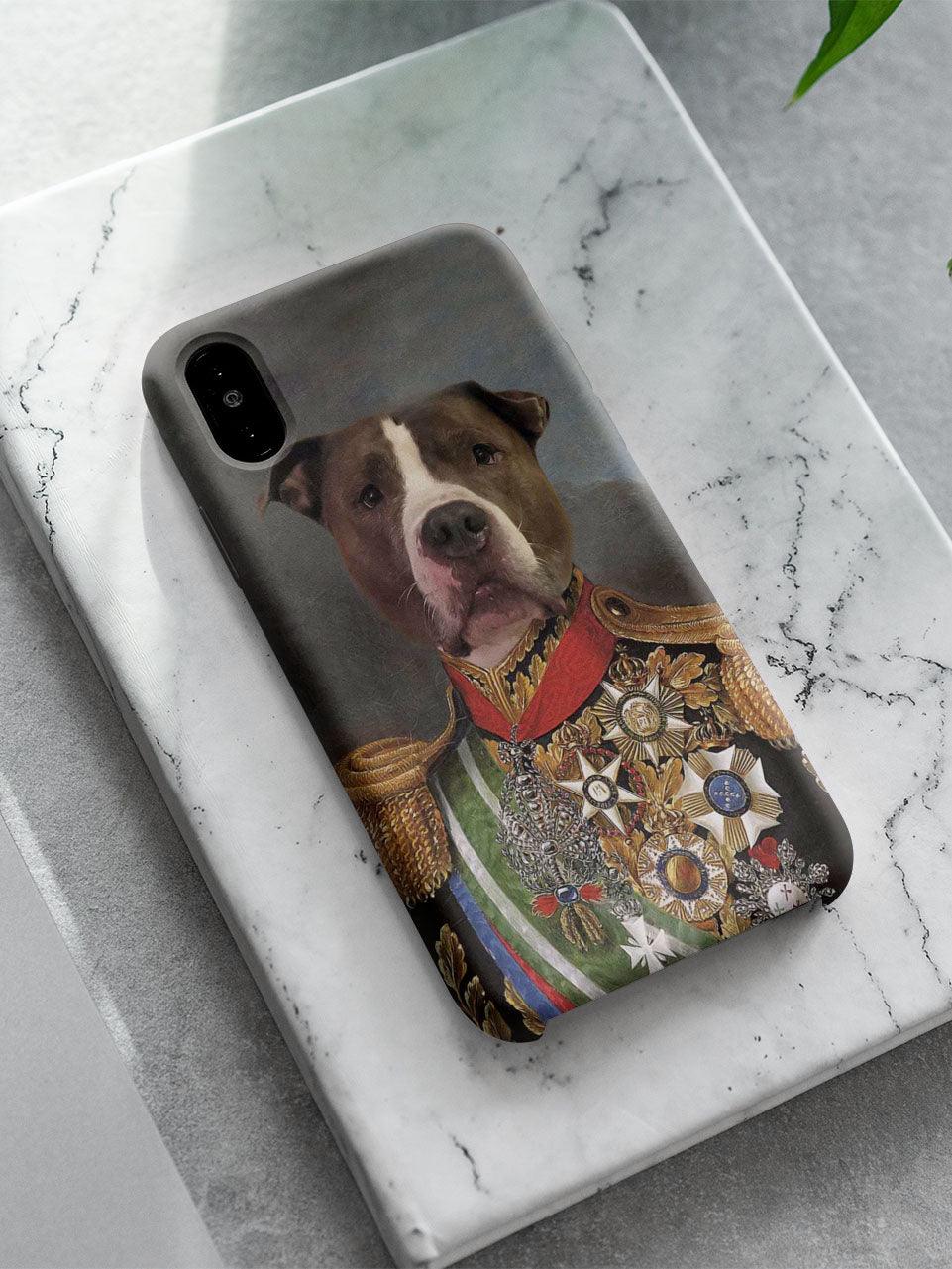 The Colonel - Custom Pet Phone Cases - NextGenPaws Pet Portraits