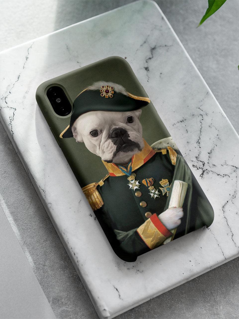 The Lieutenant - Custom Pet Phone Cases - NextGenPaws Pet Portraits