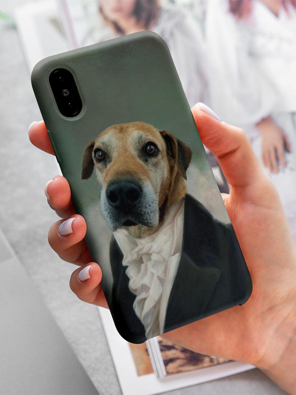 The Aristocrat - Custom Pet Phone Cases - NextGenPaws Pet Portraits
