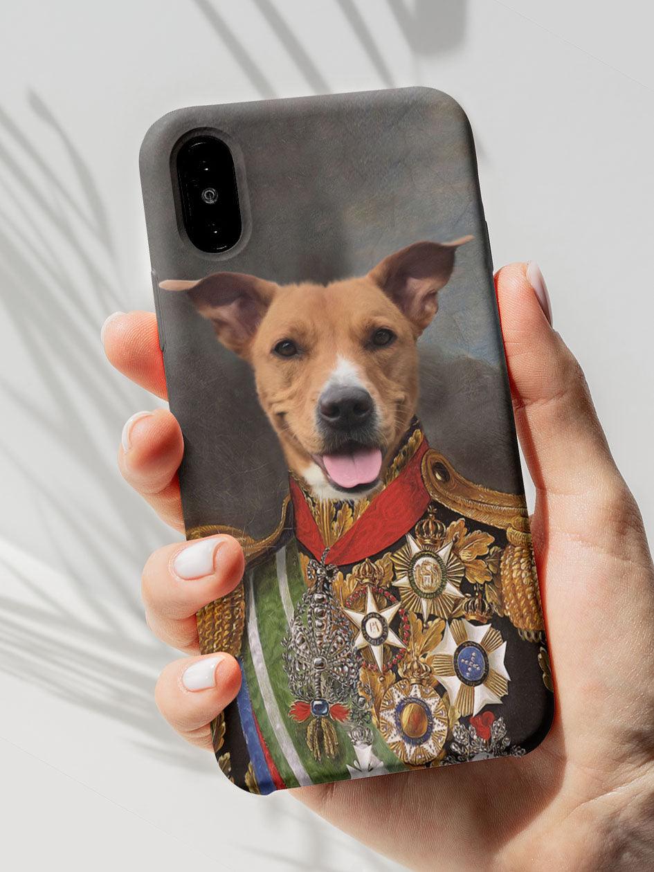 The Colonel - Custom Pet Phone Cases - NextGenPaws Pet Portraits