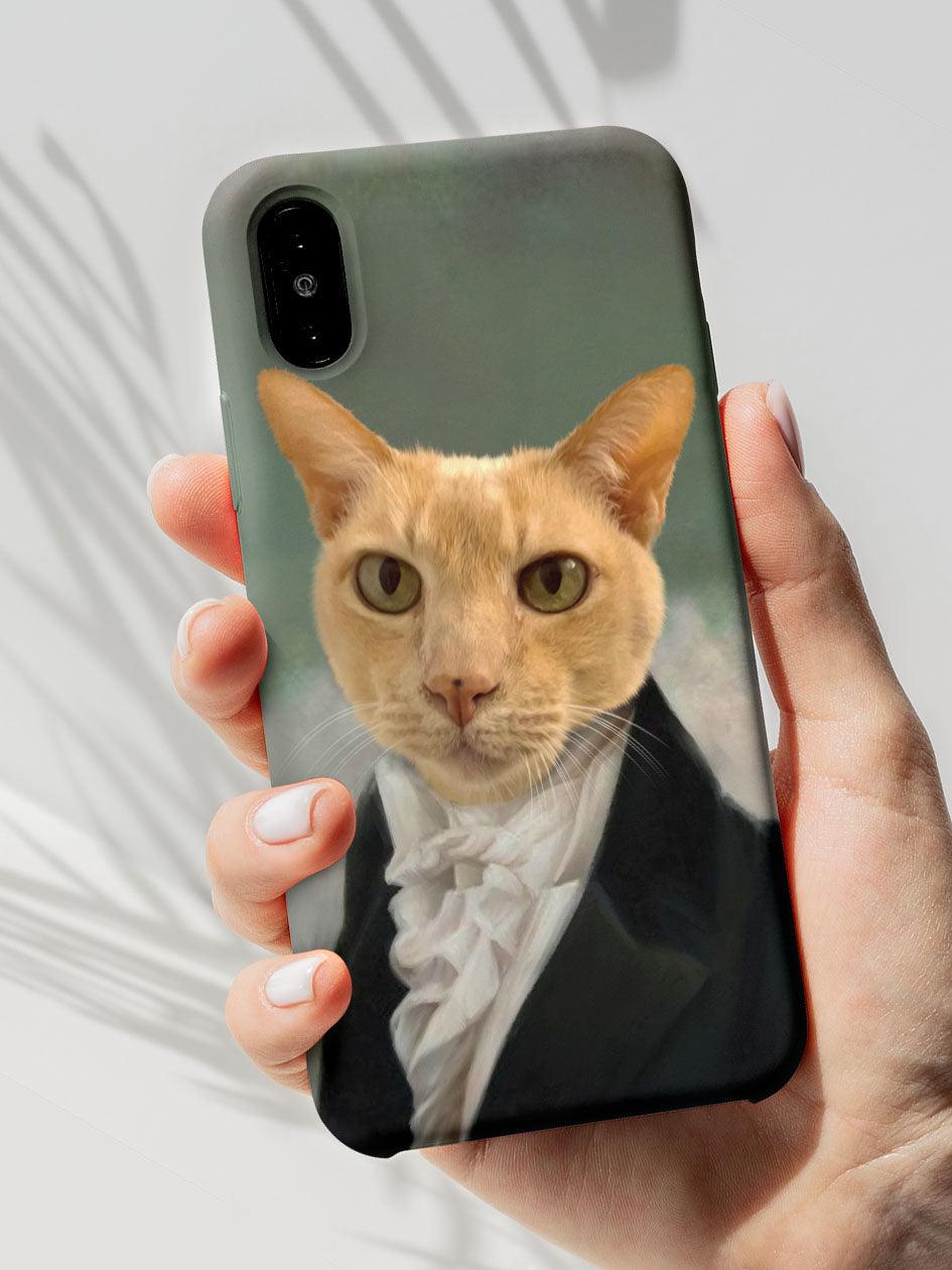 The Aristocrat - Custom Pet Phone Cases - NextGenPaws Pet Portraits