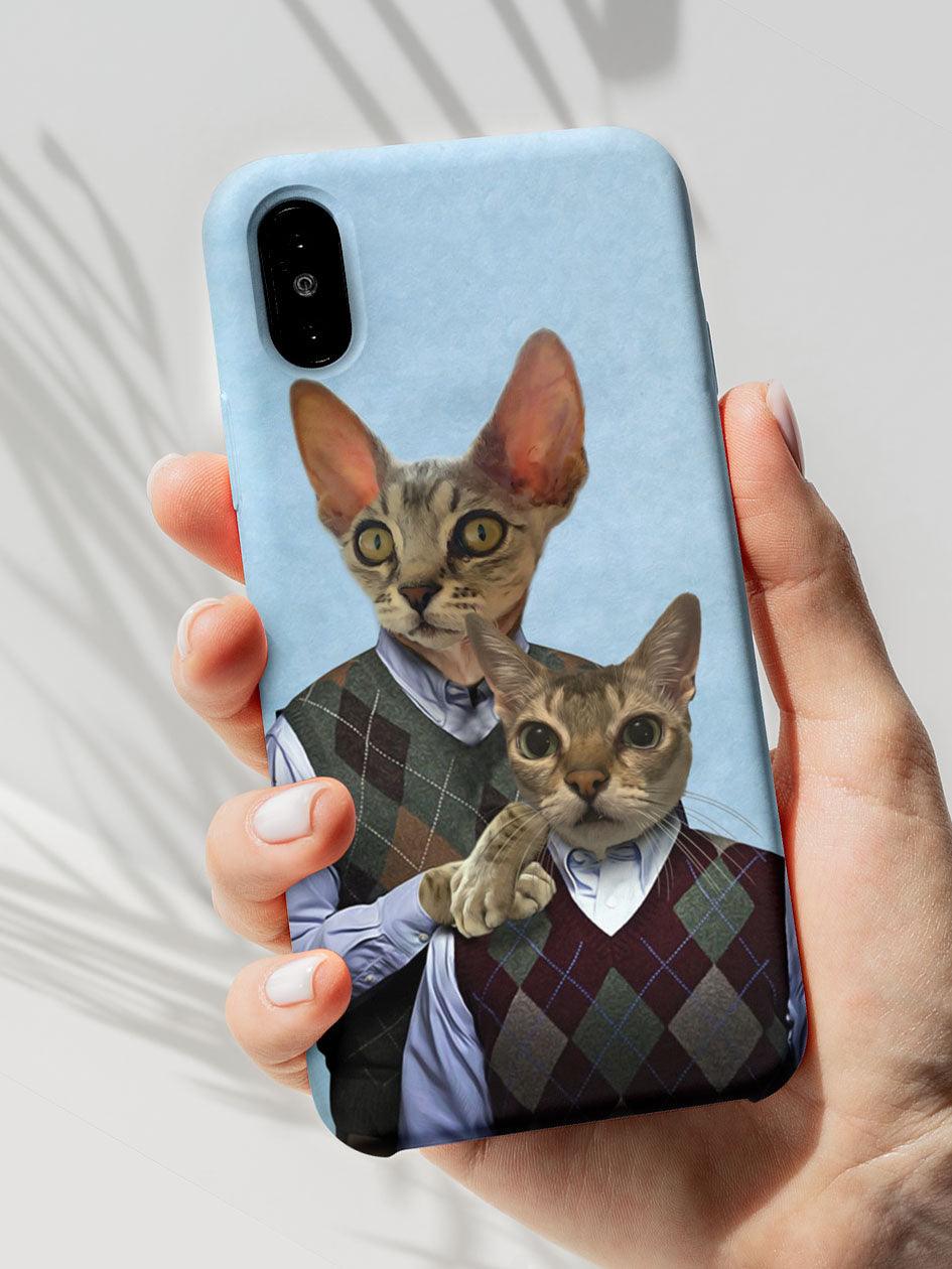 The Step Brothers - Custom Pet Phone Cases - NextGenPaws Pet Portraits