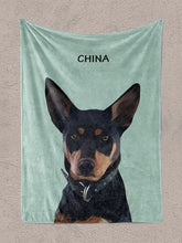 Load image into Gallery viewer, Minimalist Classic Design - Custom Pet Blanket
