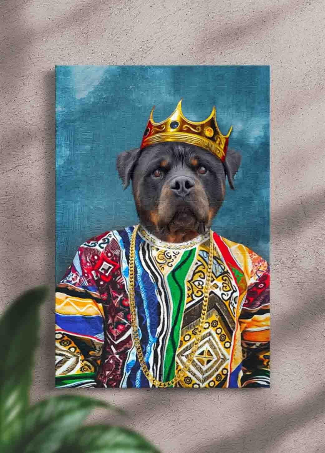 Pawtorious - Custom Pet Portrait - NextGenPaws Pet Portraits
