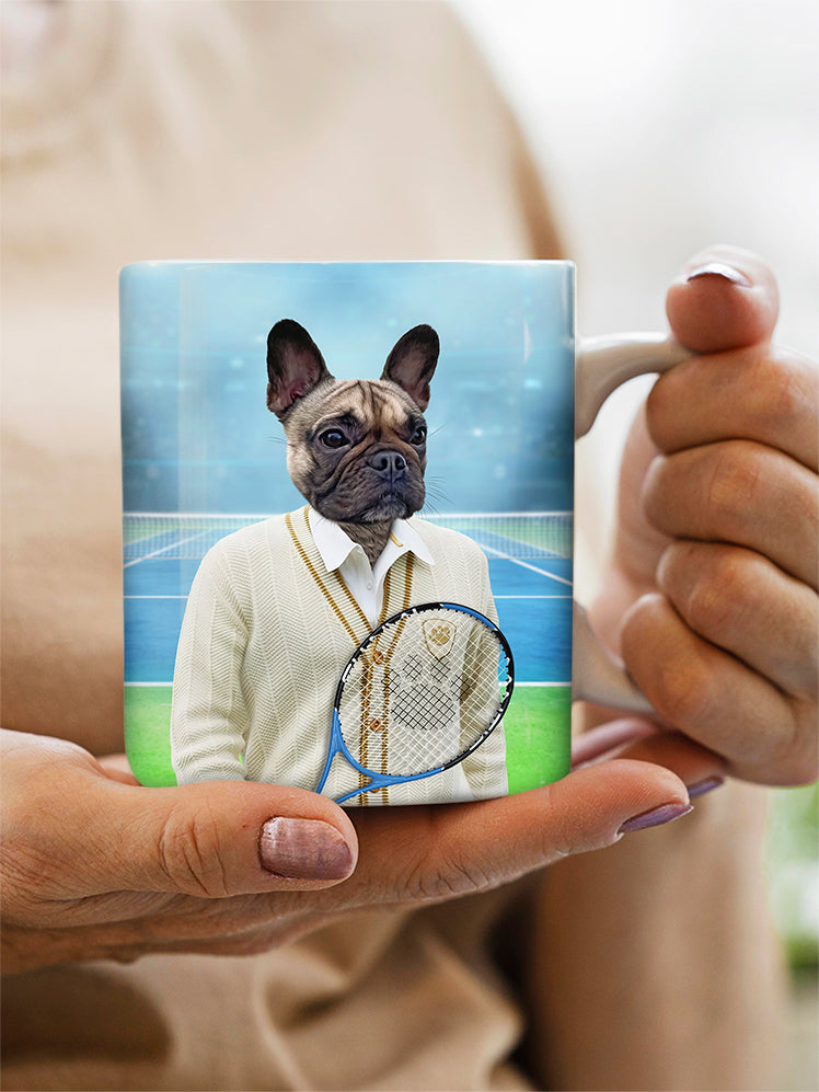 Tennis Player - Custom Pet Mug