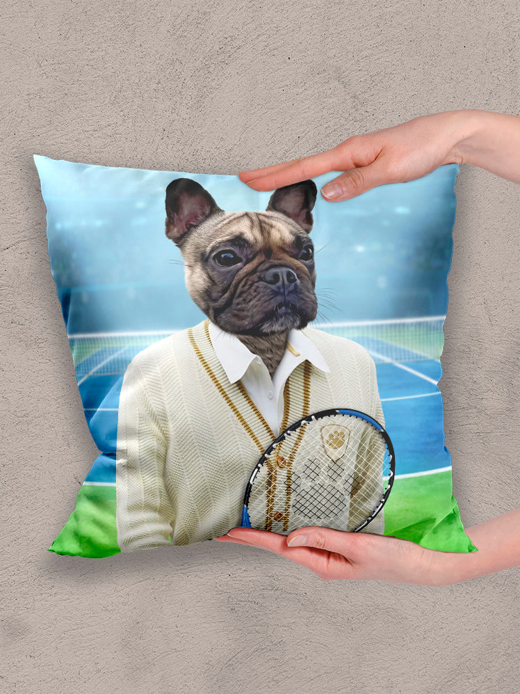Tennis Player - Custom Pet Pillow