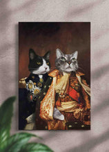 Load image into Gallery viewer, The Emperors - Custom Sibling Pet Portrait - NextGenPaws Pet Portraits
