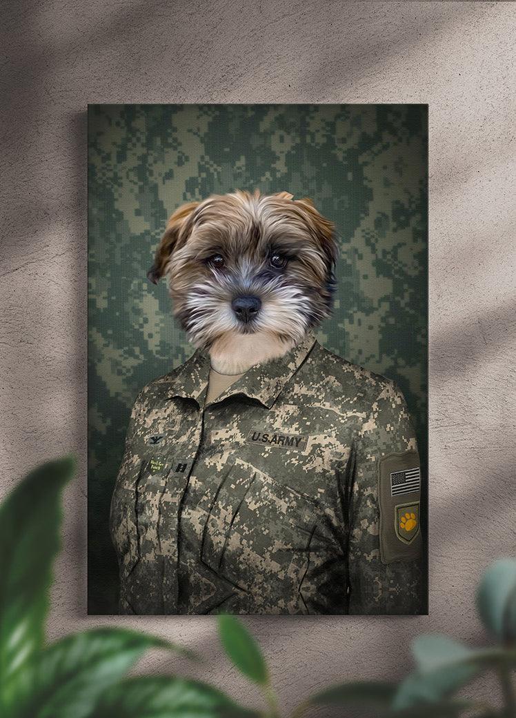 The US Army - Custom Pet Portrait - NextGenPaws Pet Portraits